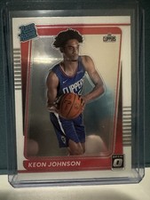 2021-22 Panini Donruss Optic Rated Rookie Keon Johnson #192
