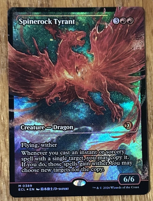 MTG Lorwyn Eclipsed, Spinerock Tyrant 0389 - Foil Japanese