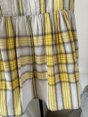 Burberry Girl’s Dress 6Y Yellow Check - Picture 8 of 13