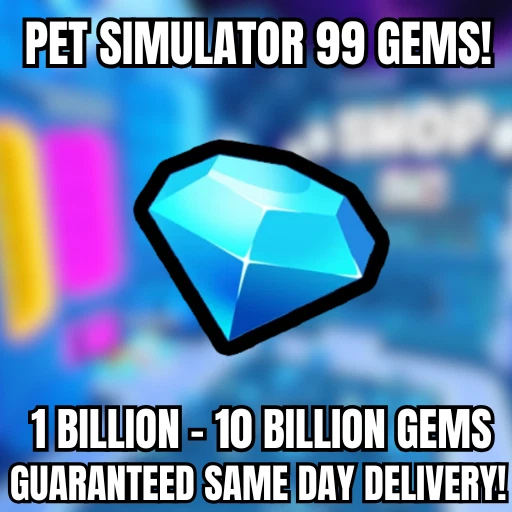 🔥💎1-25B GEMS PS99💎🔥PET SIMULATOR 99 - CHEAPEST!⚡💸