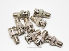 9 Pcs / BNC - F-Connector Adapter -- CN1-2