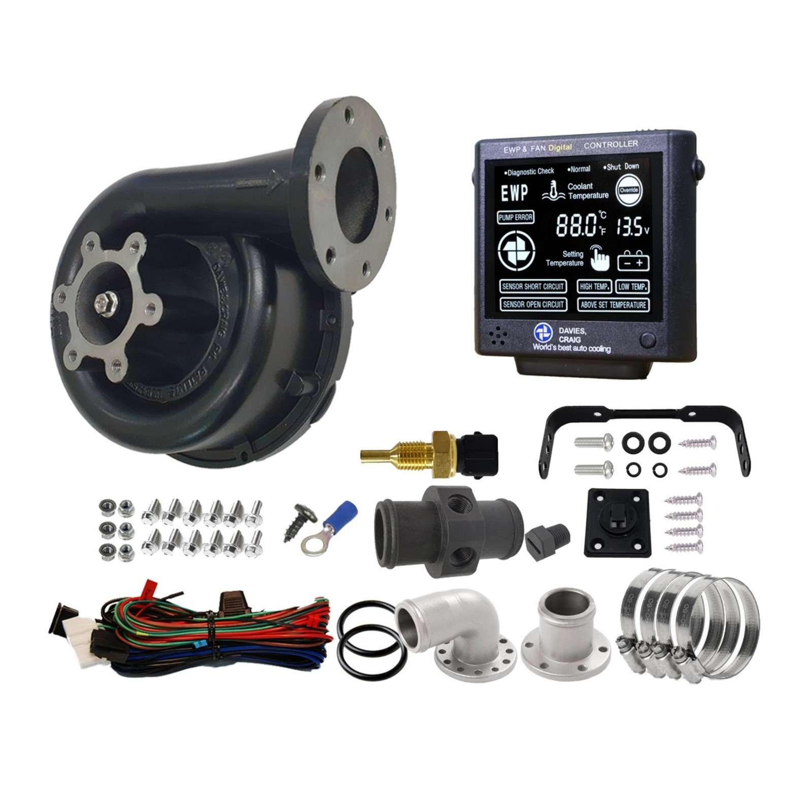 Davies Craig EWP140 Electric Water Pump and Digital Controller Combo Kit