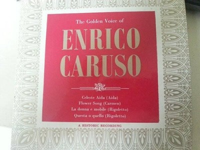 Enrico Caruso - The Golden Voice Of Enrico Caruso (VINYL)