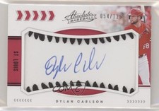 2020 Absolute Baseball Material Signatures Black 54/125 Dylan Carlson Auto 0jl3