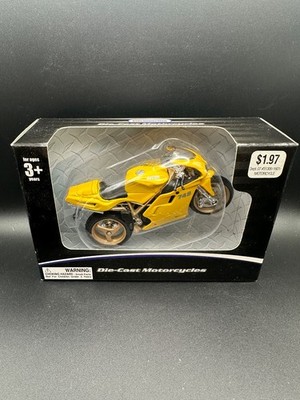 NIB 1:18 Kid Connection Ducati 748 Diecast Toy Motorbike Model