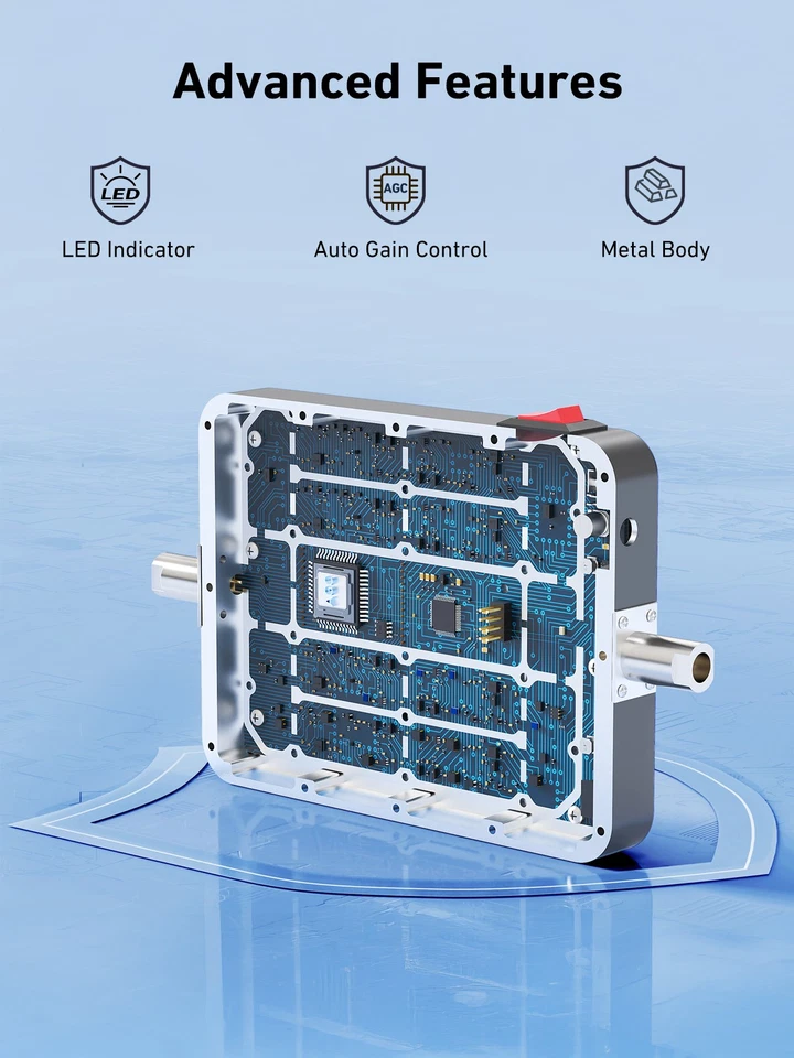 5G 4G LTE 800/900/1800/2100/2600MHz Handy Signalverstärke Daten Stimme Set - Bild 2 von 4