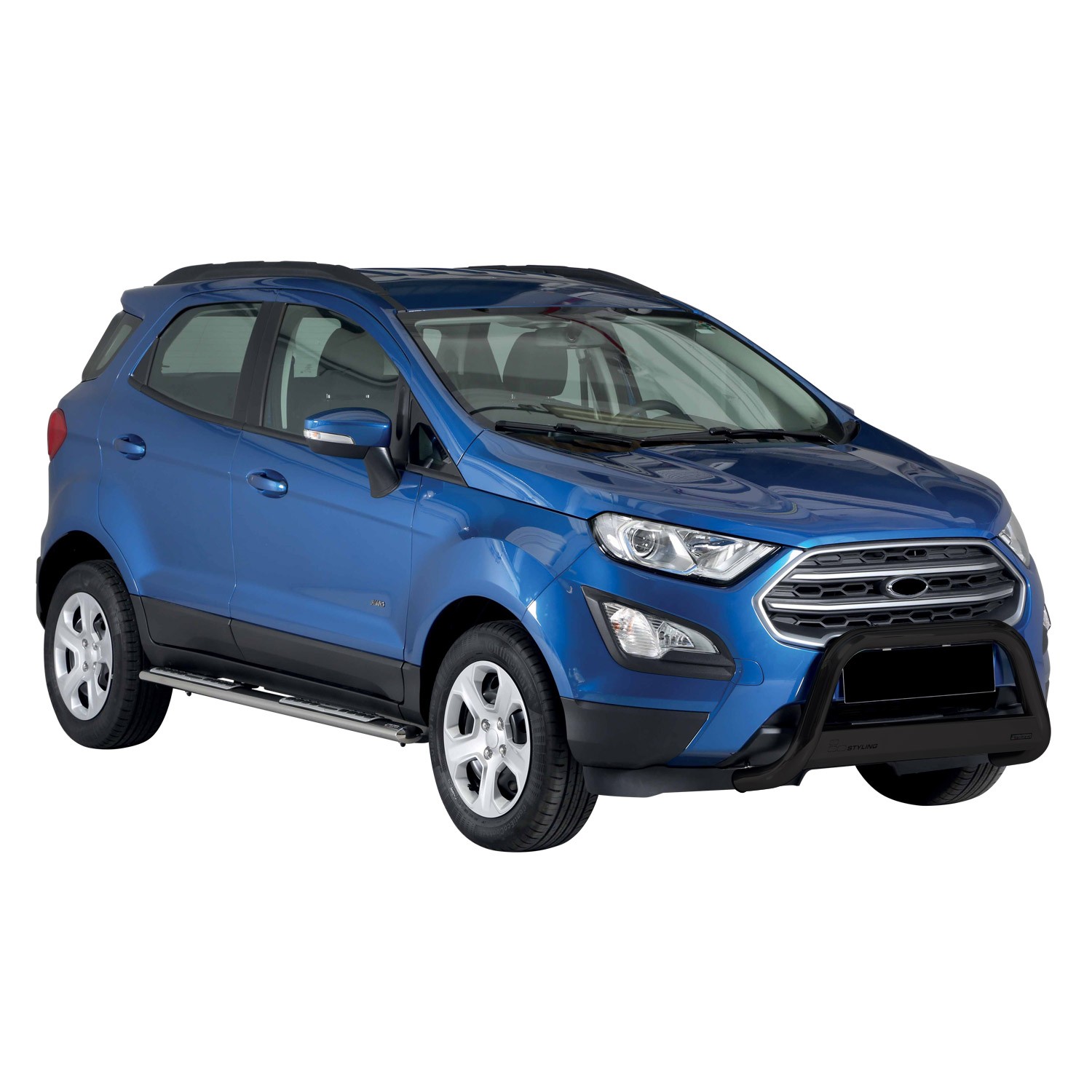 Pare-buffle Ford Ecosport 2018 2019 2020 2021 2022 Tube Acier Noir 63 mm