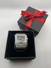 Officina del Tempo Rectangular Chronograph Watch – Italian Design – Gift Ready