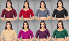 Party Wear Beautiful Georgette Choli Indian Women Ready To Wear Blouse Dress