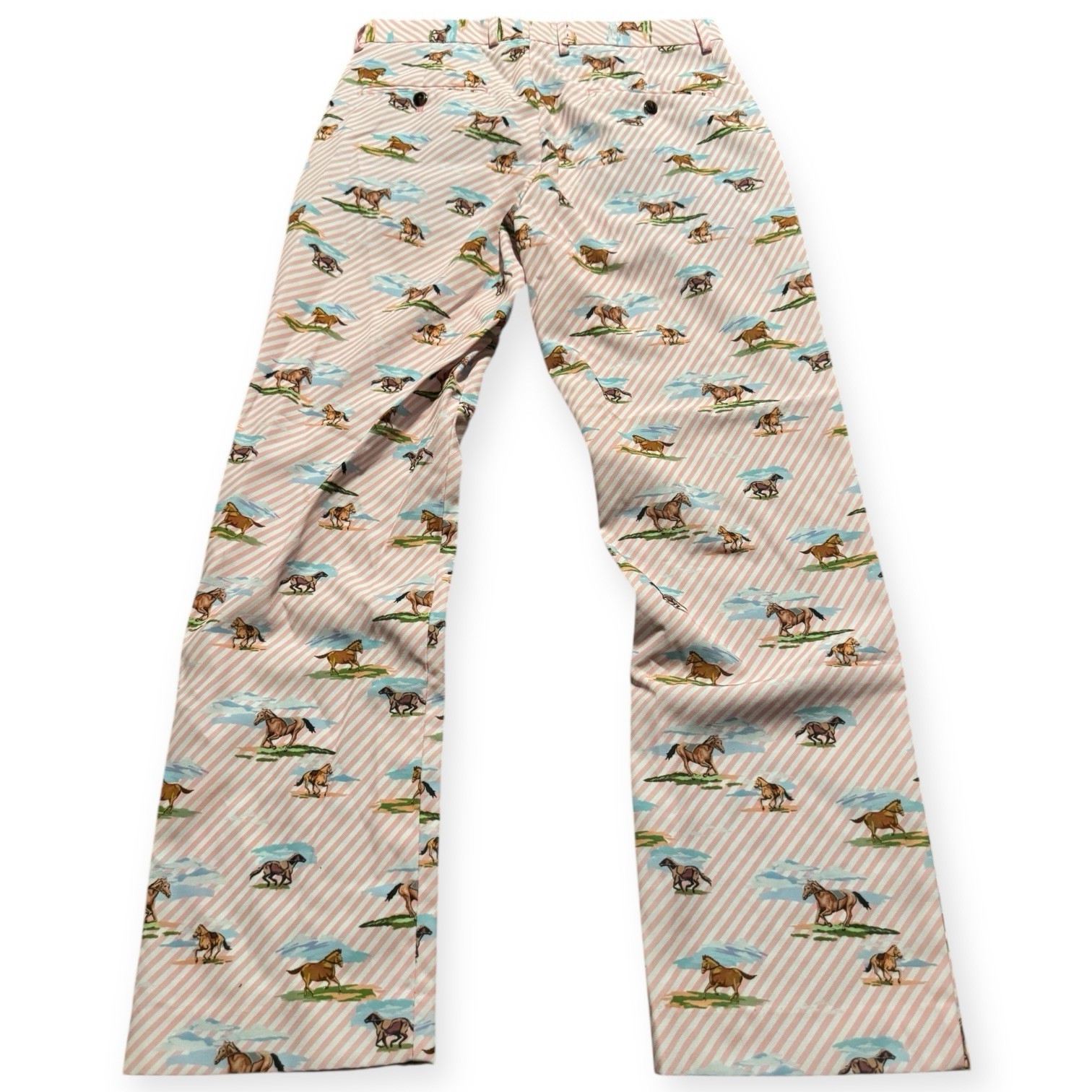 Shinesty Men 30 Supreme Steed Horse Kentucky Oaks Derby Race Pants AllOver Print image 2