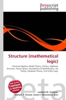 Lambert M. Surhone (U. A.) | Structure (Mathematical Logic) | Taschenbuch (2026)
