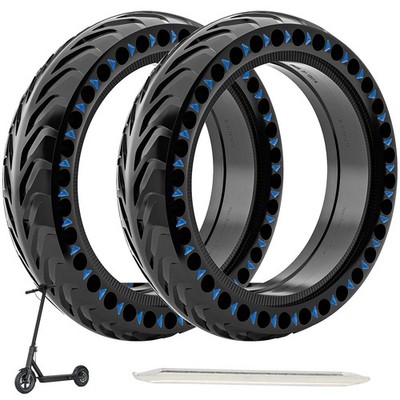 Cooryda 8.5'' Solid Tires for Electric Scooter, 50/75-6.1 Tire Replacement fo...