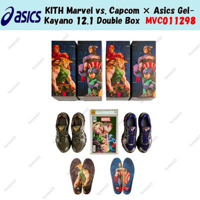 KITH Marvel vs. Capcom × Asics Gel-Kayano 12.1 Double Box MVC011298 Herren Gr.