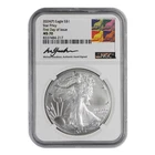 2024 American Silver Eagle NGC MS-70 Star Privy First Day of Issue