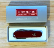 NIB Vintage Victorinox Swiss Army Knife Model  53133 Tinker Small Red SHIPS FREE
