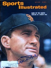 Alvin Dark - San Francisco Giants - Autographed Sports Illustrated - 7/6/64