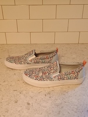 BOBS From Sketchers- Marley Jr- Woof Wag Woman's Size 7 Slip-On Sneakers-Dogs