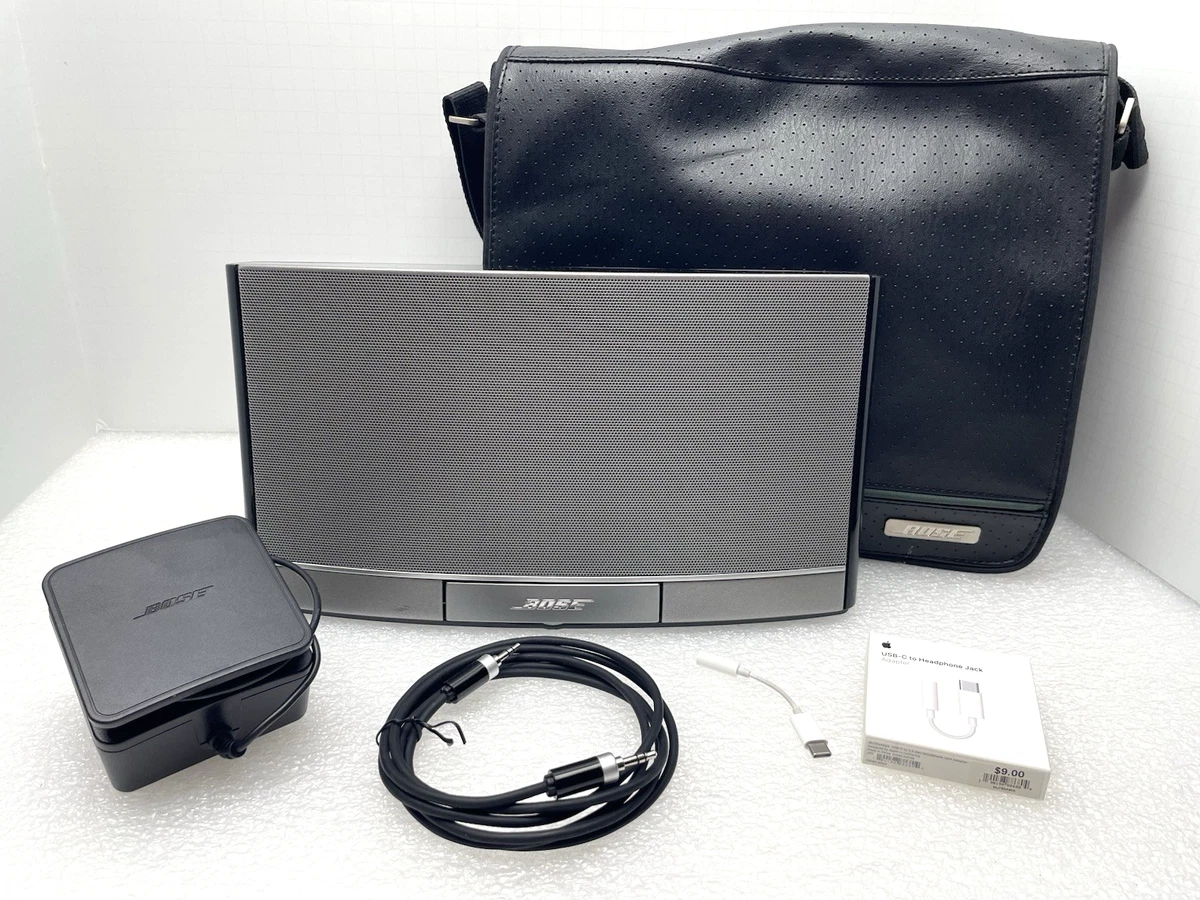 Dock, iPod Portable, SoundDock Bose 専用バッグ付き Portable Dock Sound BOSE Aux, No Dongle, Bluetooth スピーカー・ウーファー
