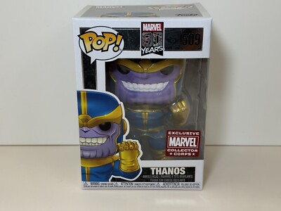 Funko Pop! Thanos #509 & Loki #508 - Marvel Collector Corps Exclusive
