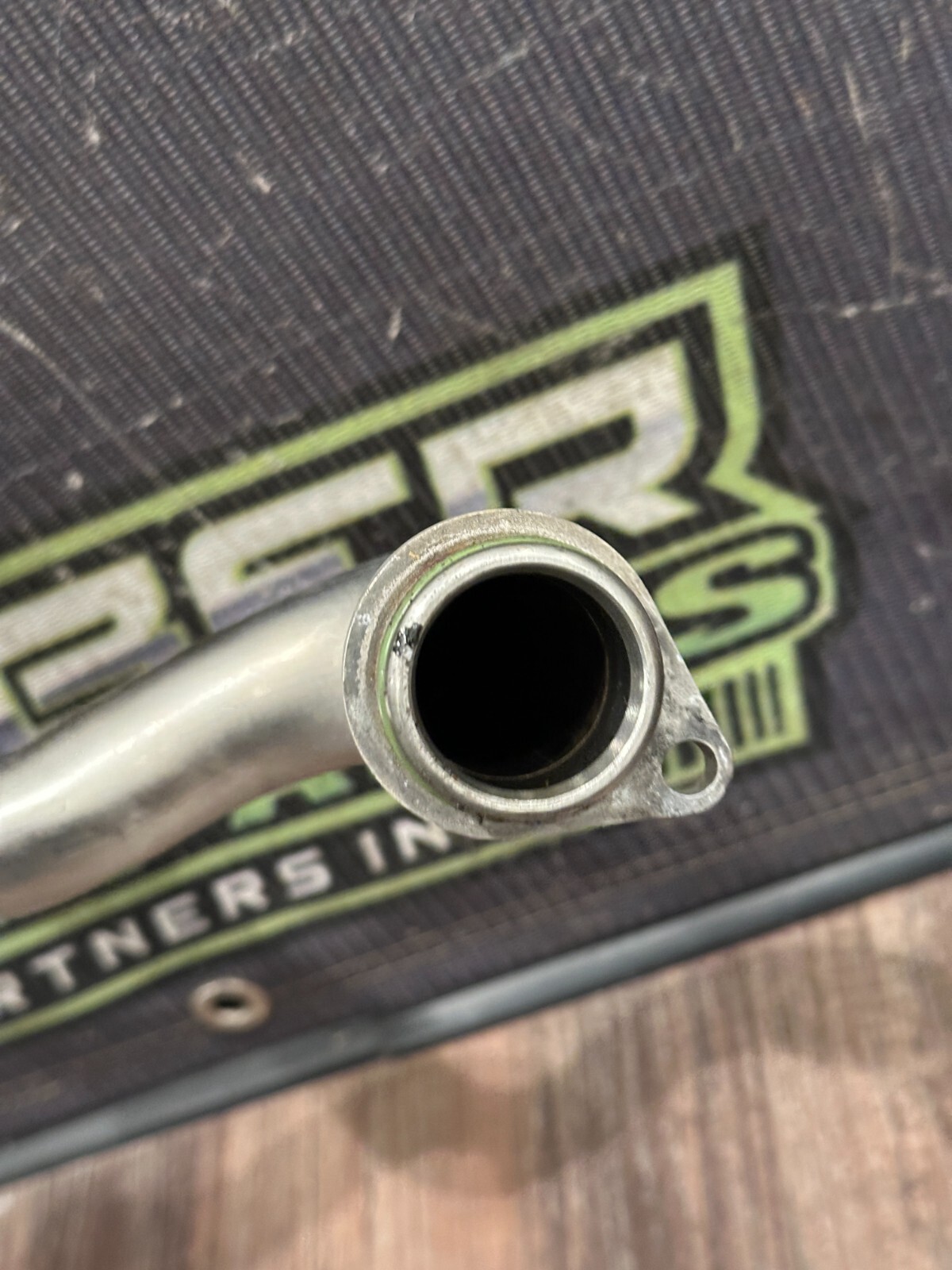 2017 2018 AUDI R8 PLUS OIL COOLANT PIPE HOSE OEM 4S0115687C 4S0 115 687 ~DENTS!~
