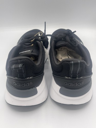 Mens Adidas Racer TR21 Wide Black White Athletic Sneaker Running Shoe Trainers | eBay