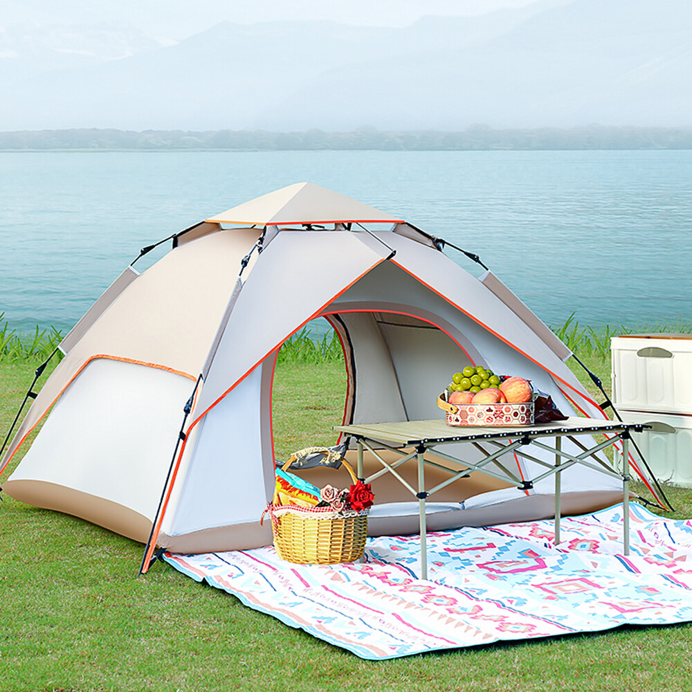 easy up zelt ersatzteile Zeltverbinder Set für Schnelleinsatzzelt E-Z Pro Tent Sleeping Capacity: 7 Person & Up Size:12'x24' Plus Zeltteppich blau mit