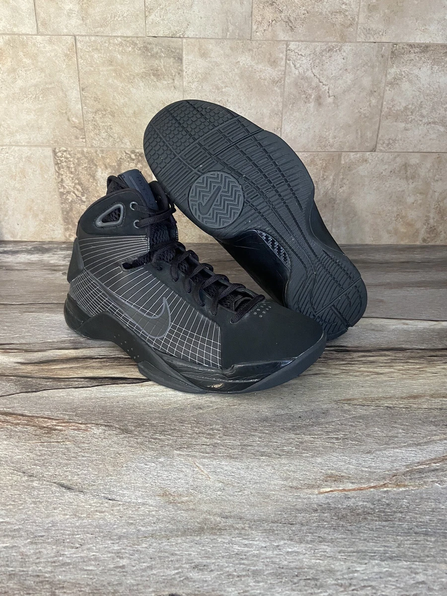 Nike black hyperdunk sale
