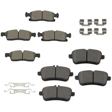 Front and Rear Ceramic Brake Pads For Mercedes 2012-2015 ML350 2016-2017 GLE400