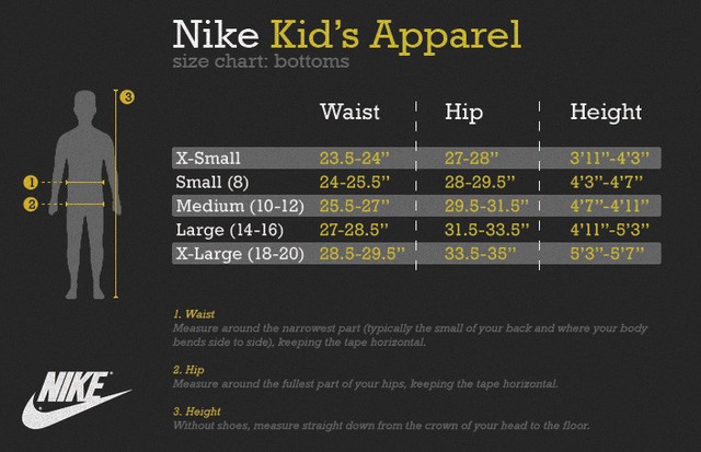 nike youth small size
