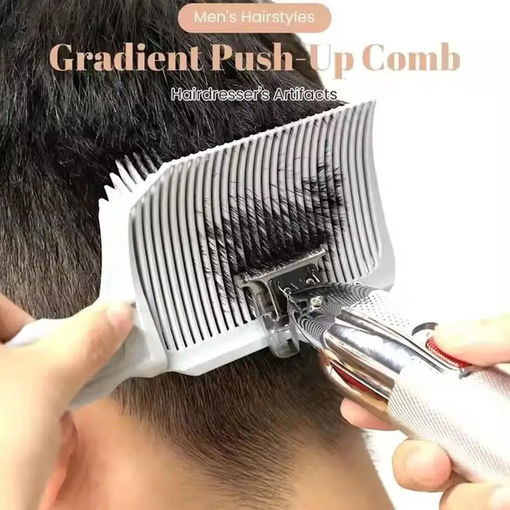 Barber Fade Combs-Professional Men's Clipper Blending Flat Top Hair Cutting Tool