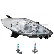 Scheinwerfer links chrom inkl. OSRAM Lampen mit LWR Motor für Mazda 5 CR19