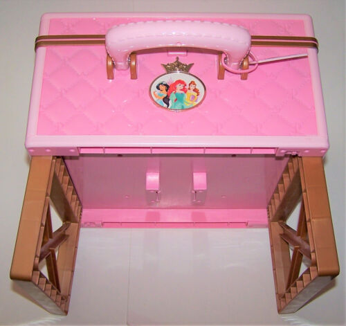 Disney Princess Style Collection Travel Vanity Light Up Make-Up Case Jewelry Box - Picture 9 of 15