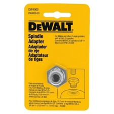 DEWALT DW4900 5/8-11-Inch Grinder Arbor Adapter for M10-Inch by 1.25 Spindles