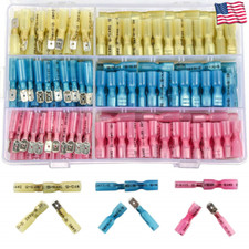 220Pcs Heat Shrink Spade Male Female Electrical Wire Terminals Connectors Kit