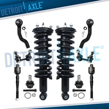 Front Strut Ball Joint Tierod Sway Bar Kit for Nissan Xterra Suzuki Equator