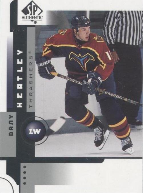 2001-02 SP Authentic - Dany Heatley #3 - 1 of 1
