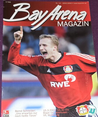 2002/03 1.Bundesliga Bayer 04 Leverkusen - VFL Wolfsburg