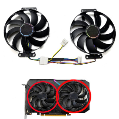 Grafikkarten Kühlunglüfter FDC10H12S9-C für ASUS RTX2070 2060 GTX1660S DUAL MINI