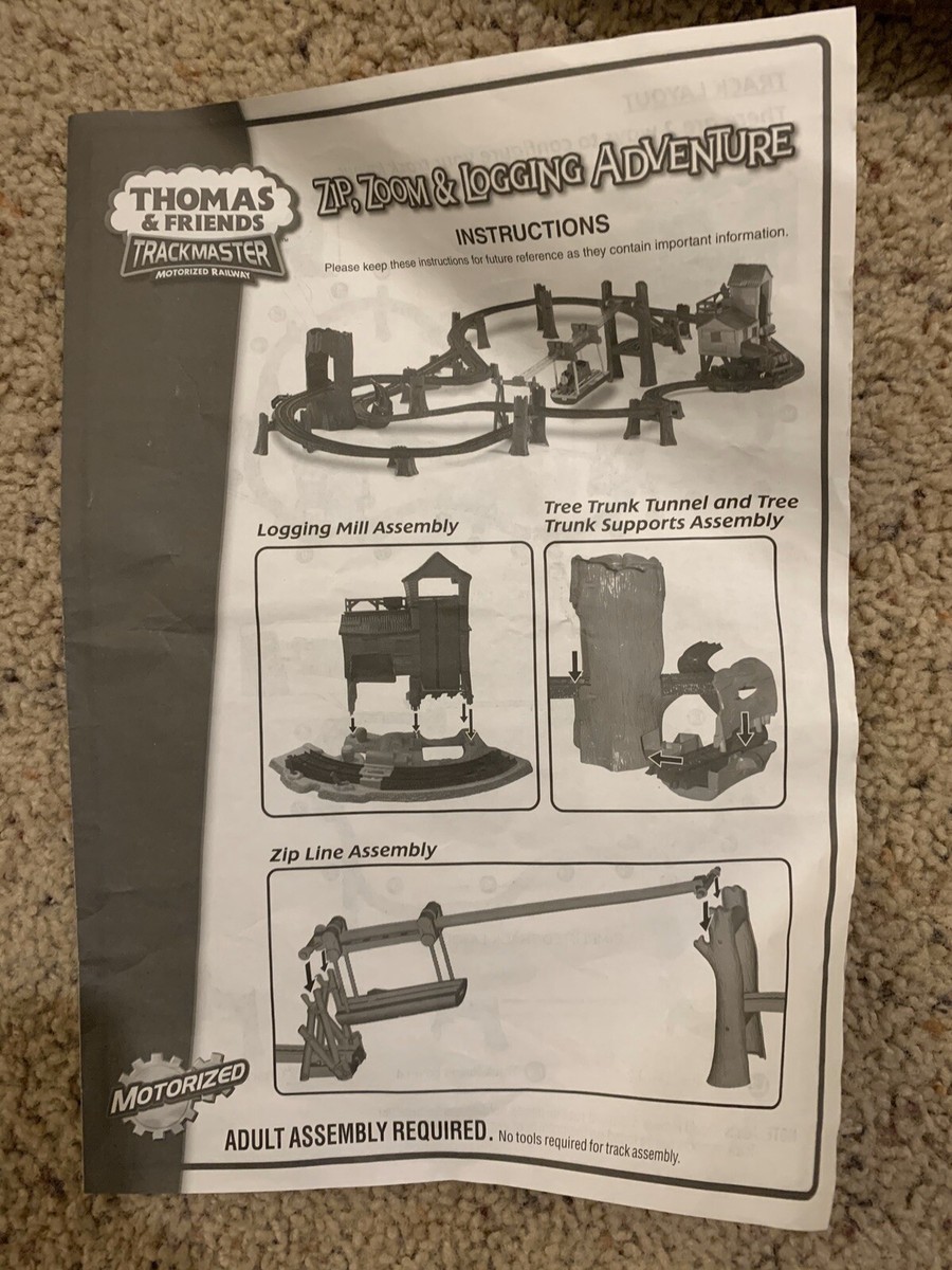 Thomas The Train: Zip, Zoom, Logging Adventure | eBay