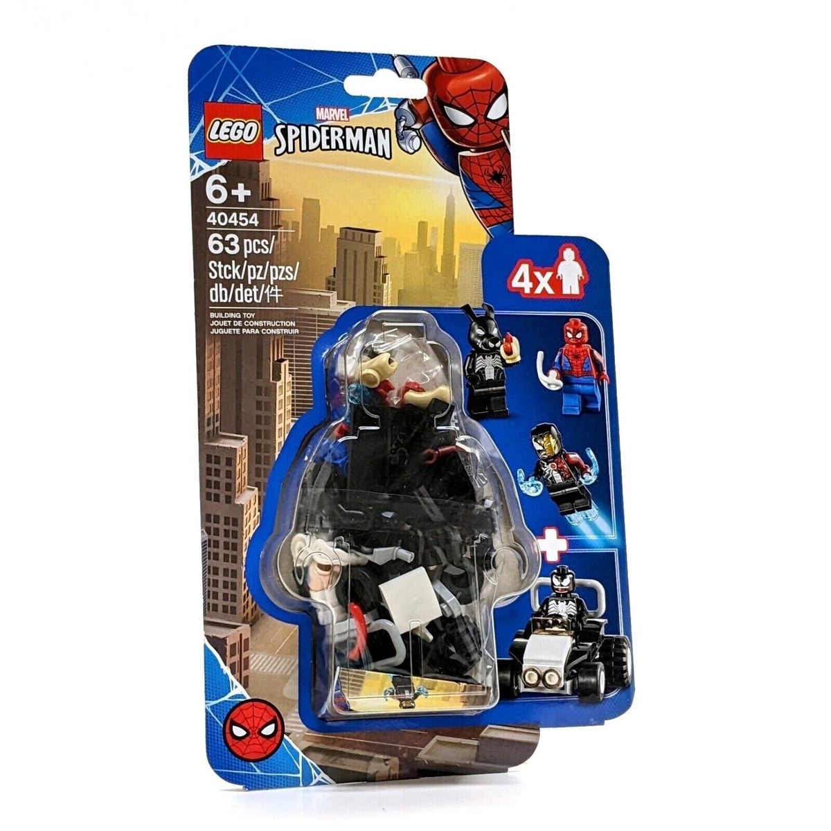 40454 SPIDERMAN VS VENOM & IRON VENOM pork grind ham lego legos