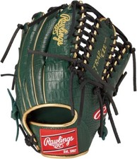 Rawlings Baseball Glove Soft Adult HOH MLB Color SYNC GR5HMOS5 Dark Green