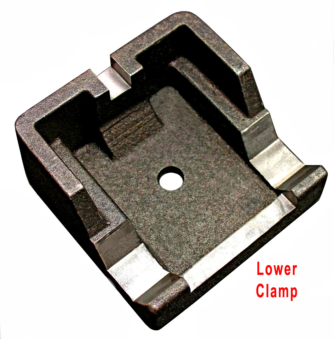 Boring Bar 5843, Upper & Lower Clamps w/ Stud & Nut Kit (Ammco Brake