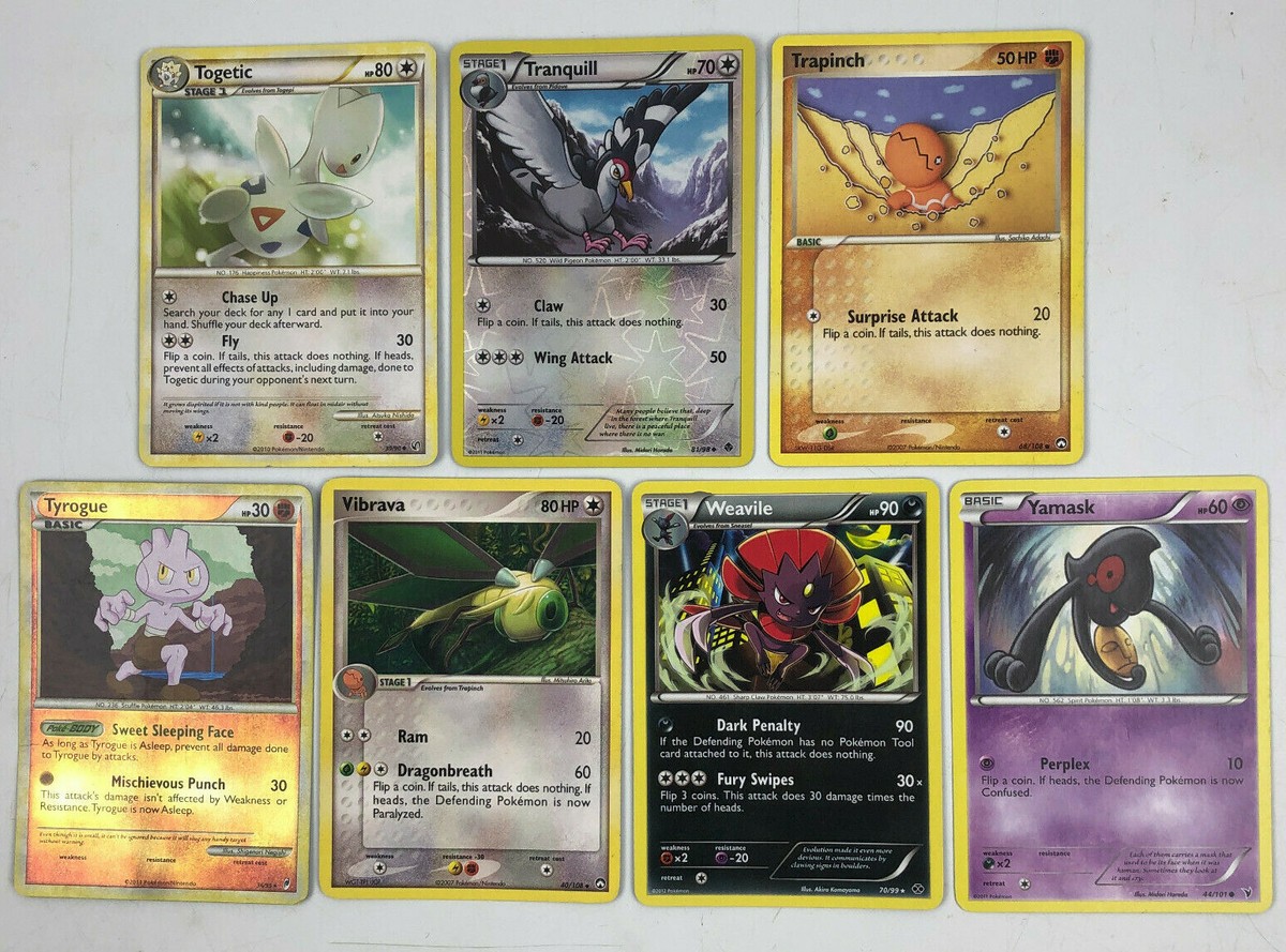 Mixed Lot of 67 Pokemon Cards, List in Description Mixed Lot of 67 Pokemon Cards, List in Description