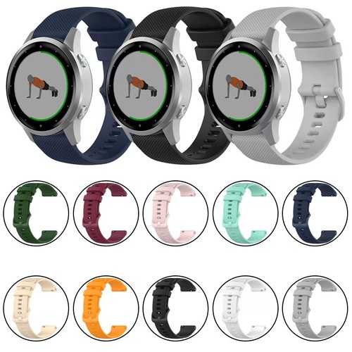 20MM Silicone Band Strap For Garmin venu/Garmin venu sq/Garmin vivoactive 3  - Zdjęcie 1 z 32