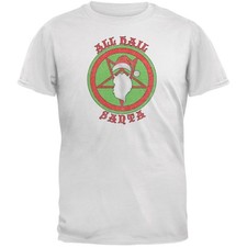 Christmas All Hail Santa Funny White Youth T-Shirt