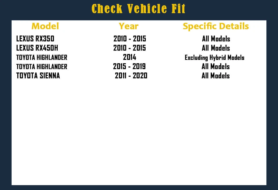 Ajuste para Toyota Sienna 2011-2020 309mm rotores de freio traseiros perfurados e pastilhas freios - Imagem 2 de 4