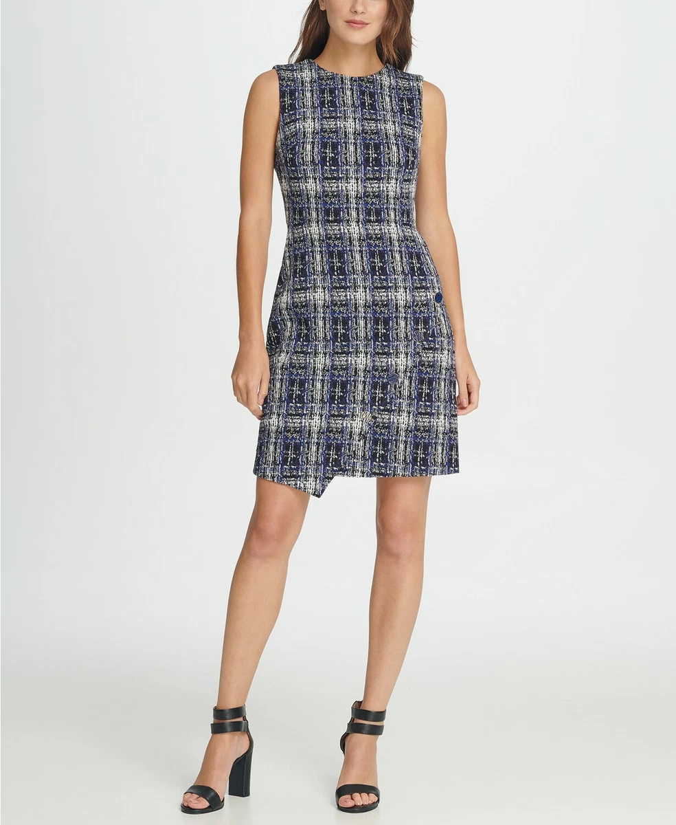 dkny tweed dress