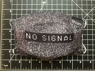 Face Mask (No Signal) (Washable And Reusable) (Brand New)