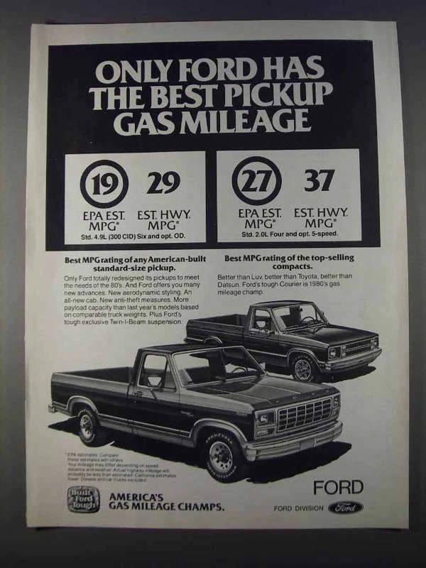 Most Fuel Efficient Ford Trucks Since 1974 Including 2018, 58 OFF