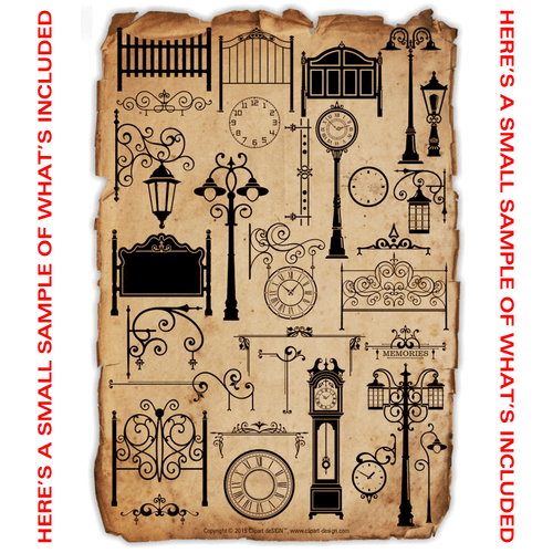 WALL ART DECAL/STICKER CLIPART-VINYL CUTTER PLOTTER IMAGES-VECTOR CLIP ART CD - Picture 2 of 8